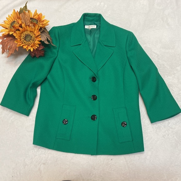Beautiful EVAN PICONE Size 16 3 Button Close Women’s Blazer - Picture 3 of 10